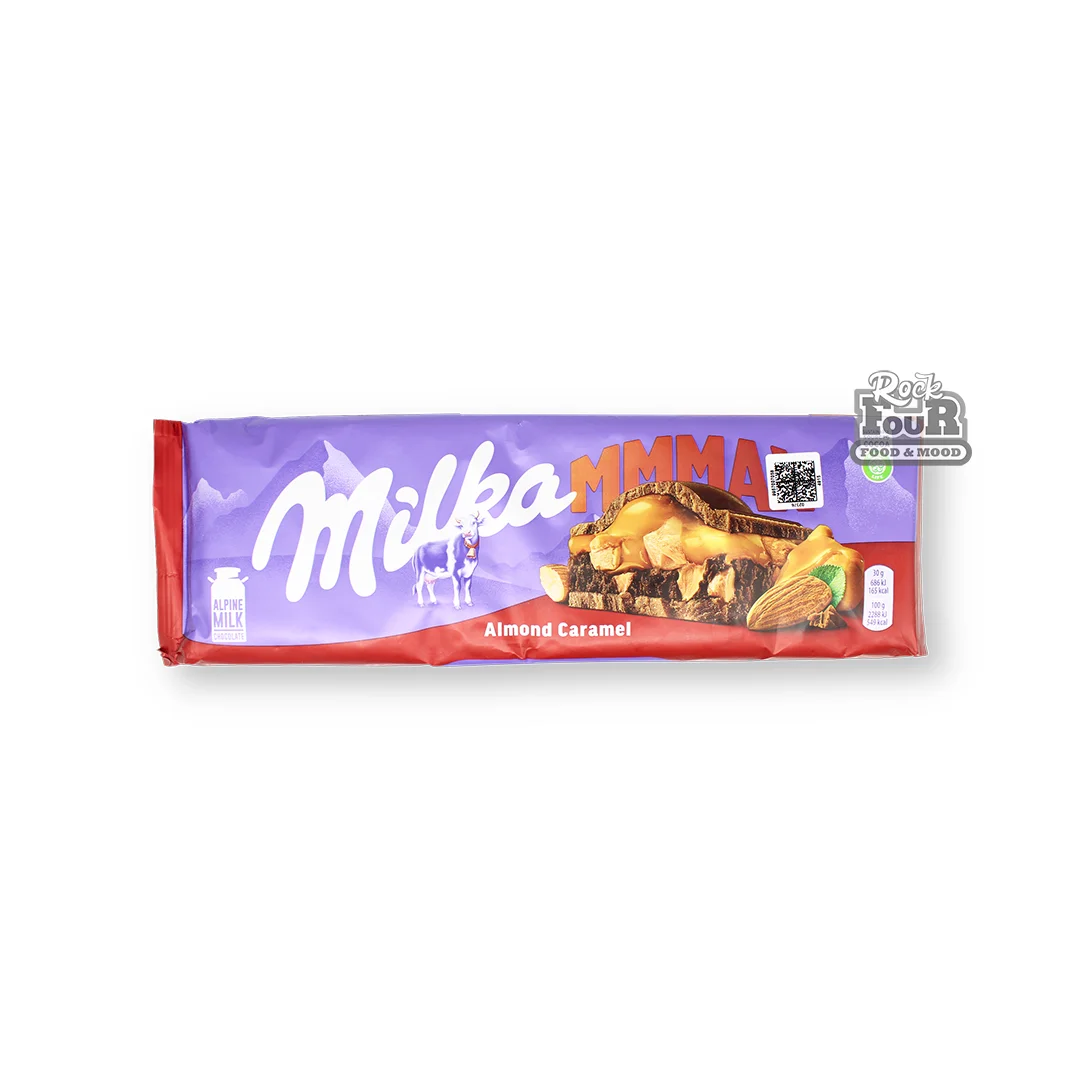 Milk chocolate bar "Milka MMMAX Almond Caramel" 300g